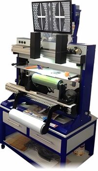 Установка для монтажа полимерных форм УТН-3, настольный вариант для ширины до 600 мм - Производство оборудования для печати в рулоне  ООО "АЛЬТА-В"